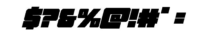 4ce Compact Italic Font OTHER CHARS