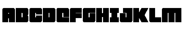 4ce Compact Font UPPERCASE