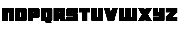 4ce Compact Font LOWERCASE