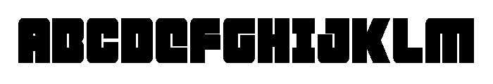 4ce Condensed Font UPPERCASE