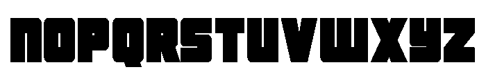 4ce Condensed Font LOWERCASE