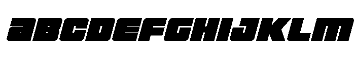 4ce Expanded Italic FONT