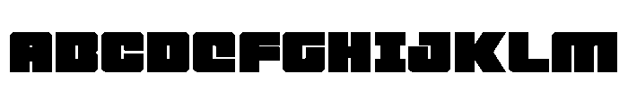 4ce Expanded Font UPPERCASE