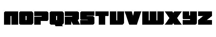 4ce Expanded Font UPPERCASE