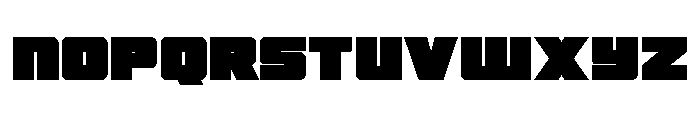 4ce Expanded Font LOWERCASE