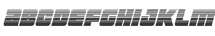 4ce Gradient Italic FONT