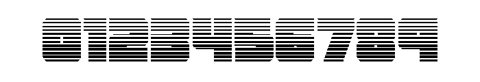 4ce Gradient Font OTHER CHARS
