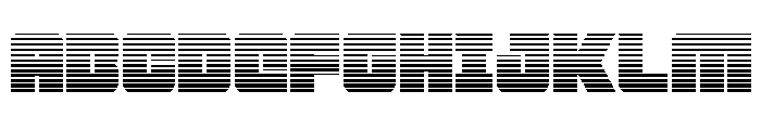 4ce Gradient Font UPPERCASE