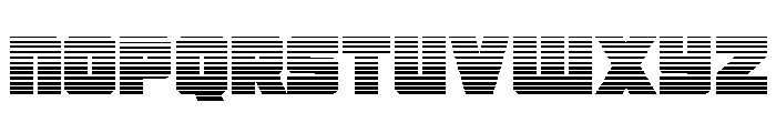 4ce Gradient Font LOWERCASE
