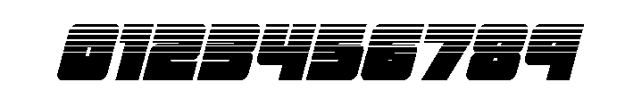 4ce Halftone Italic Font OTHER CHARS