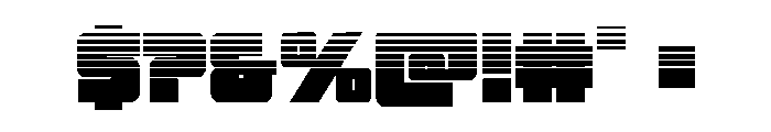 4ce Halftone Font OTHER CHARS