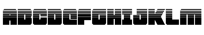 4ce Halftone Font UPPERCASE