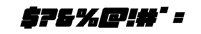 4ce Italic Font OTHER CHARS