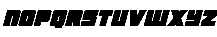 4ce Italic Font LOWERCASE