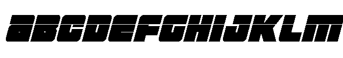 4ce Laser Italic FONT