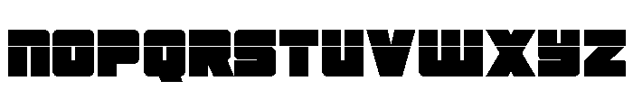 4ce Laser Font LOWERCASE