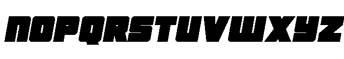 4ce Semi-Italic Font LOWERCASE