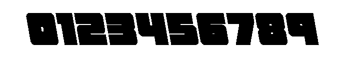 4ce Semi-Leftalic Font OTHER CHARS