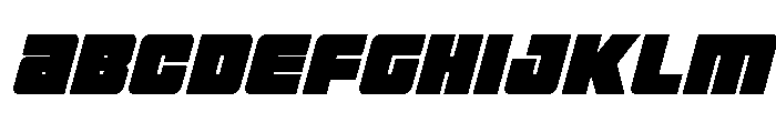 4ce Spaced Italic FONT
