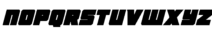4ce Spaced Italic Font LOWERCASE