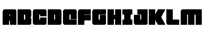 4ce Spaced Font UPPERCASE