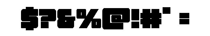 4ce Font OTHER CHARS