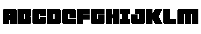 4ce Font UPPERCASE
