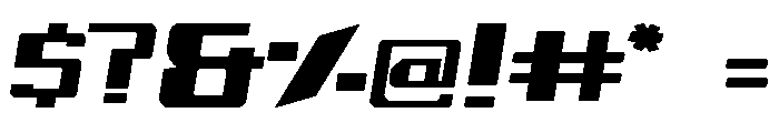 5 Thumbs Up Bold Bold Italic Font OTHER CHARS