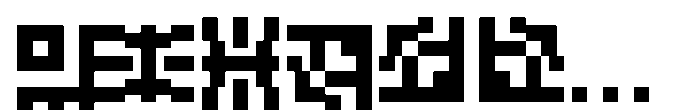 55555 System bordures 02 Font LOWERCASE