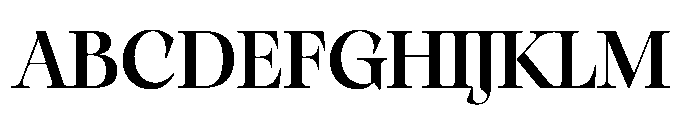 5am Bellut Font UPPERCASE