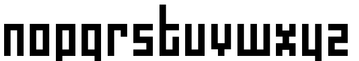 5Darius  Regular Font LOWERCASE