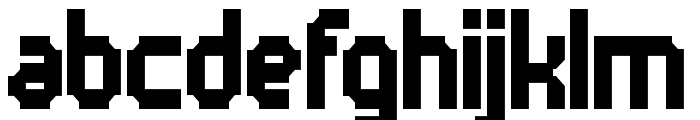 5Metrik Black Condensed Regular Font LOWERCASE