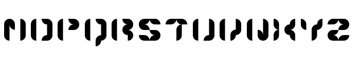5Structonix Regular Font UPPERCASE