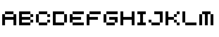 5squared pixel Regular Font LOWERCASE