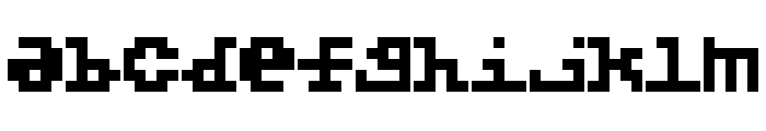 5X5 Basic Font LOWERCASE