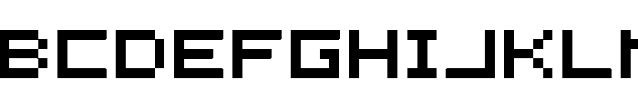 5x5 MT Pixel Font UPPERCASE