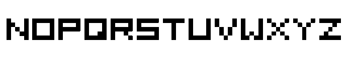 5x5 Pixel Regular Font UPPERCASE