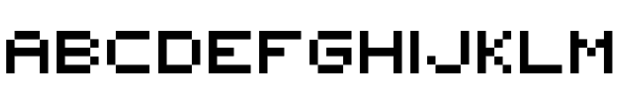 5x5 rounded Font LOWERCASE