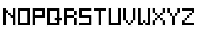 5x7 MT Pixel Font UPPERCASE