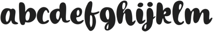 60S Retro Regular otf (400) Font LOWERCASE