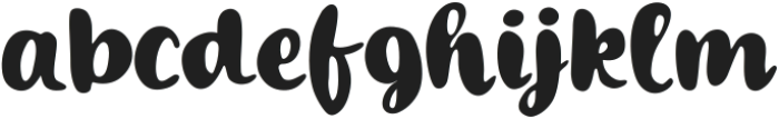 60S Retro Regular ttf (400) Font LOWERCASE