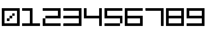 7 Squared Regular Font OTHER CHARS