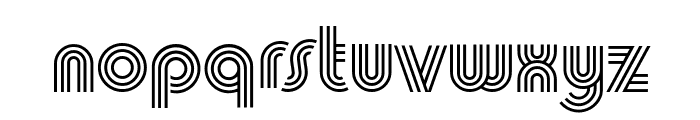 70s Disco Regular Font LOWERCASE