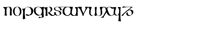 799 Insular Normal Font LOWERCASE