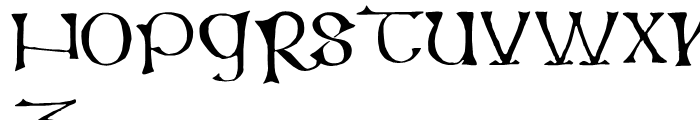 799 Insular Titling Normal Font UPPERCASE