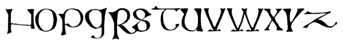 799 Insular Titling Font LOWERCASE