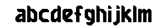 7ABL3 Font LOWERCASE