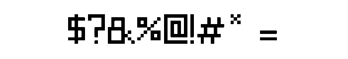 7pixelsOfPerfect Font OTHER CHARS