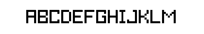 7pixelsOfPerfect Font UPPERCASE