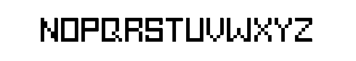 7pixelsOfPerfect Font UPPERCASE